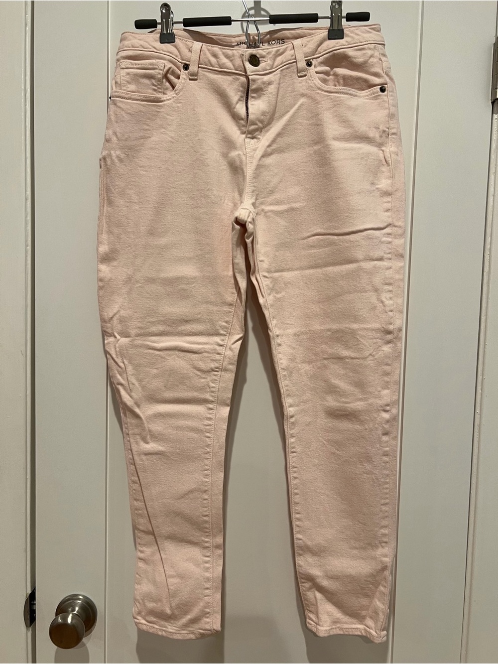 Michael Kors Light Pink Skinny Jeans